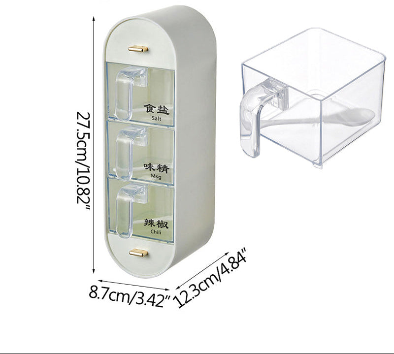 5 Grid Seasoning Storage Rack