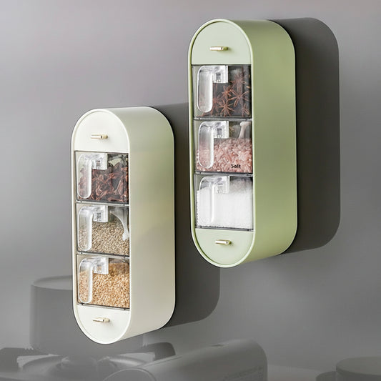 5 Grid Seasoning Storage Rack
