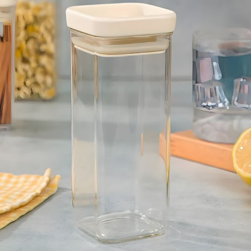 Airtight 500 ML Clear Stackable Jar