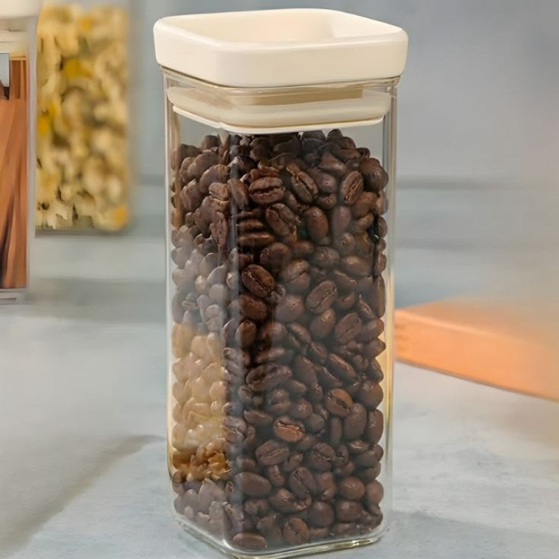 Airtight 500 ML Clear Stackable Jar
